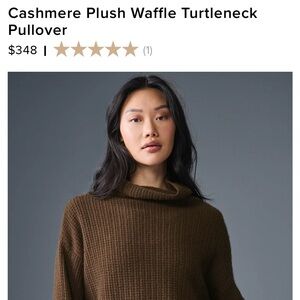 Women’s BRAND NEW ALO Cashmere Sweater Top Sz MEDIUM